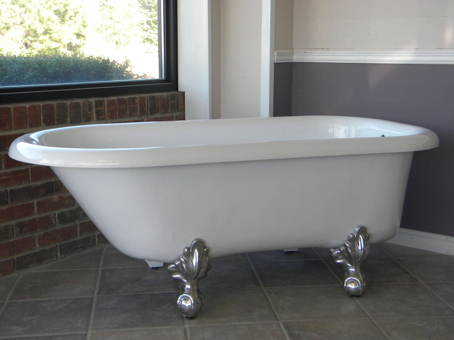 The Regent 60" Clawfoot Soaking Bathtub