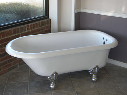 The Regent 60" Clawfoot Soaking Bathtub