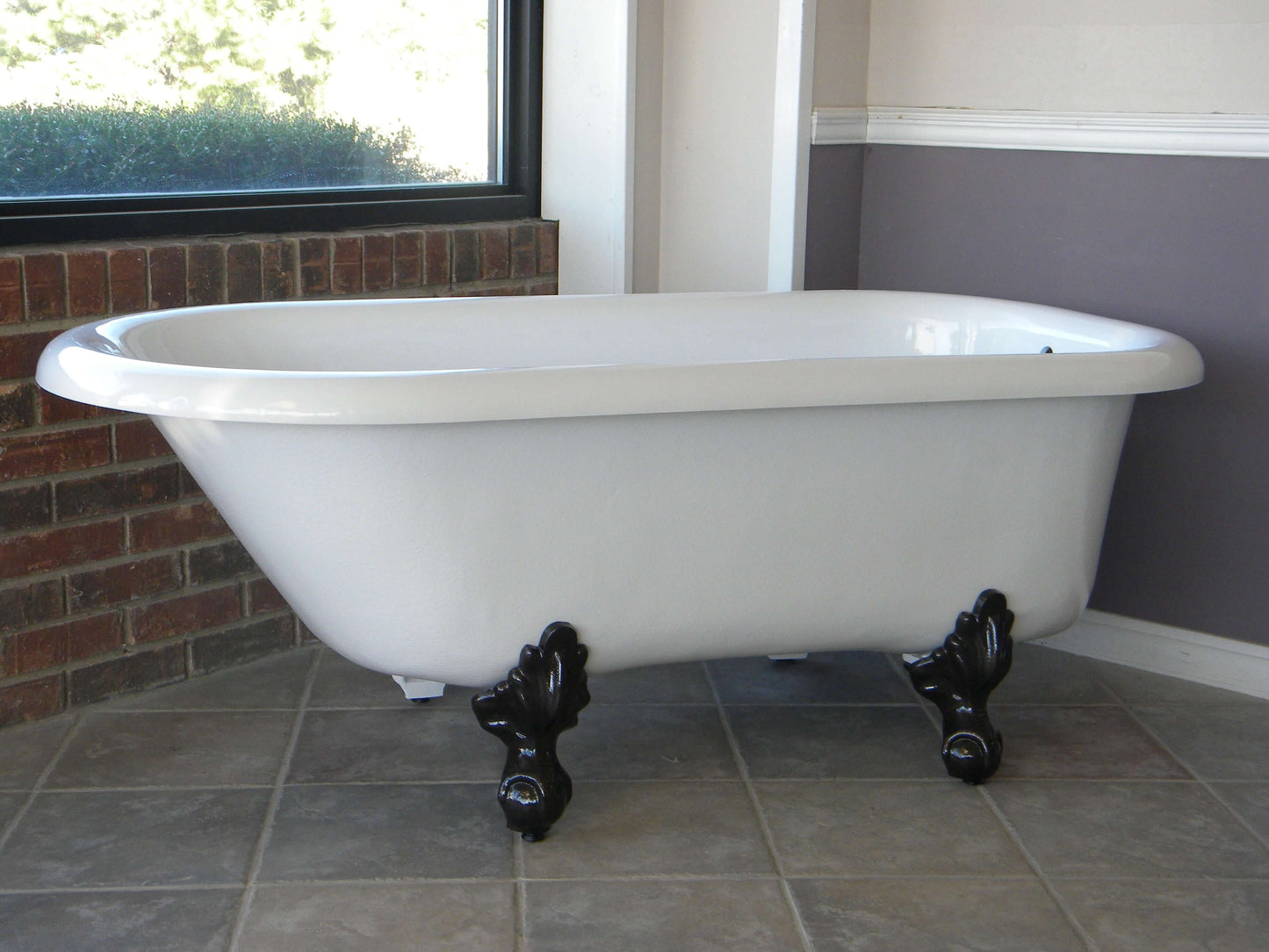 The Regent 60" Clawfoot Soaking Bathtub