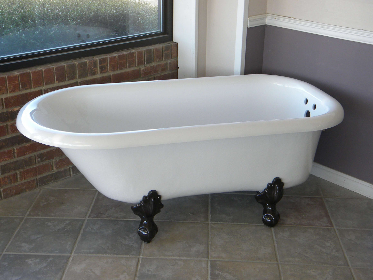 The Regent 60" Clawfoot Soaking Bathtub