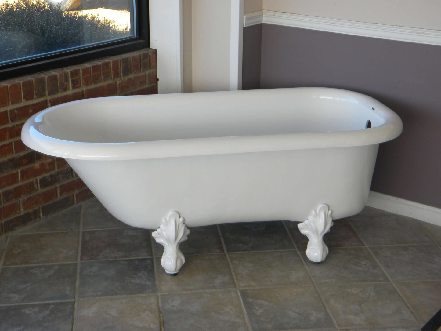 The Monarch 66" Clawfoot Soaking Bathtub