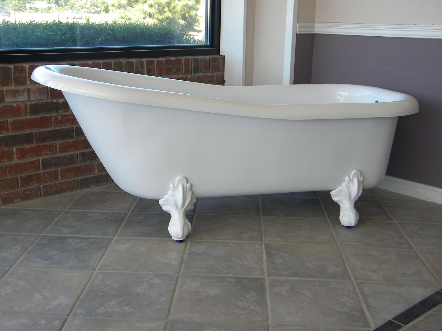 The Imperial 66" Clawfoot Soaking Bathtub