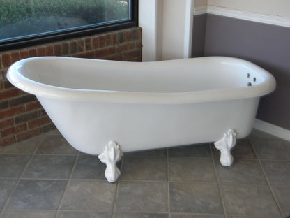 The Imperial 66" Clawfoot Soaking Bathtub