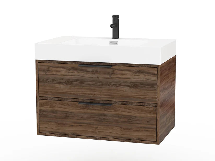 Savoy 30" Modern Wall Mount Vanity