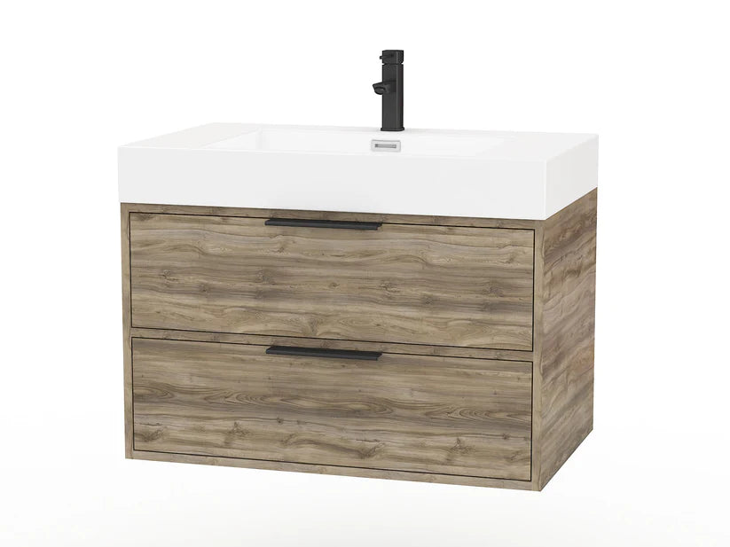 Savoy 30" Modern Wall Mount Vanity