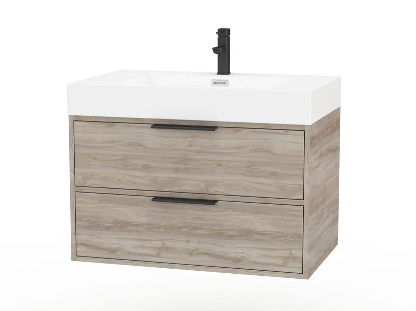 Savoy 30" Modern Wall Mount Vanity