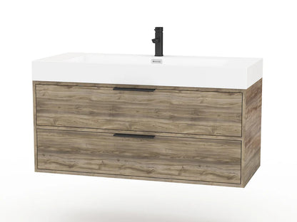 Savoy 42" Modern Wall Mount Vanity