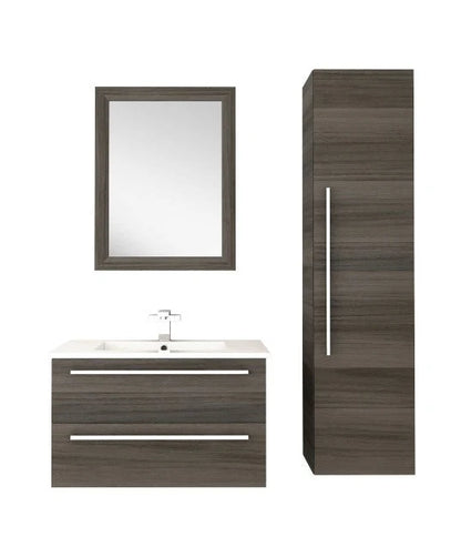 Silhouette 30" Wall Mount Bathroom Vanity