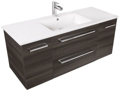 Silhouette 48" Wall Mount Bathroom Vanity