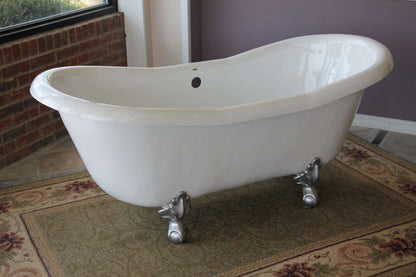 The Duchess 68" Clawfoot Soaking Bathtub