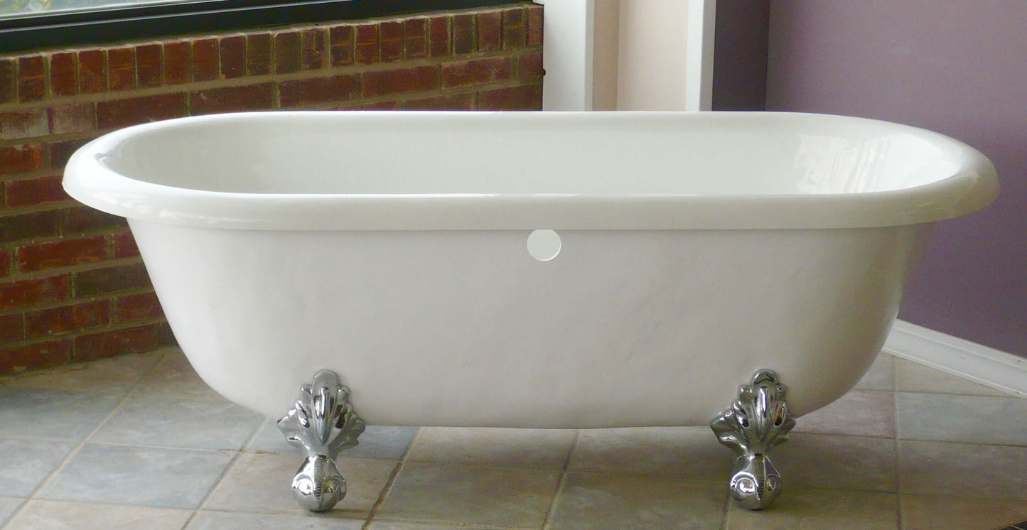 The Marquis 66" Clawfoot Soaking Bathtub