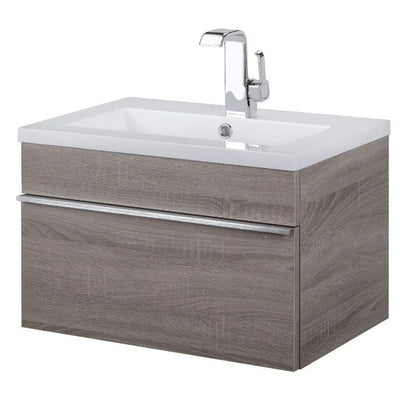 Trough 24" Wall Mount Modern Bathroom Vanity