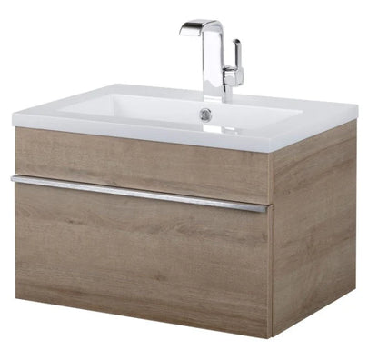 Trough 24" Wall Mount Modern Bathroom Vanity