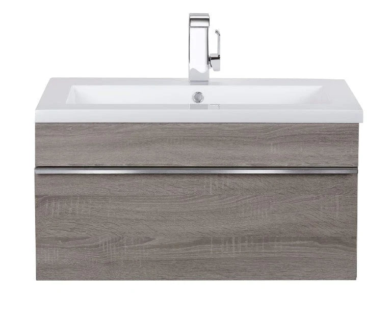 Trough 30" Wall Mount Modern Bathroom Vanity