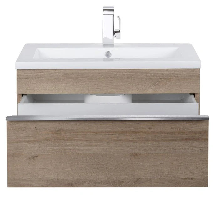 Trough 30" Wall Mount Modern Bathroom Vanity