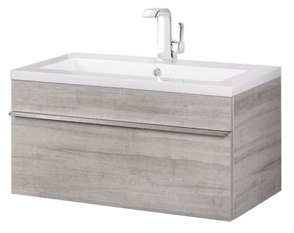 Trough 30" Wall Mount Modern Bathroom Vanity