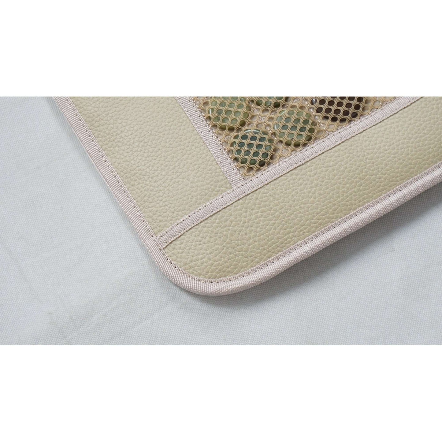 Jade Tourmaline Infrared Heat Mat White